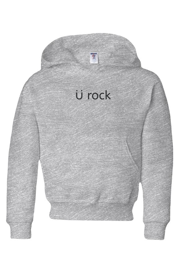 U Rock | Youth Pullover Fleece Hoodie