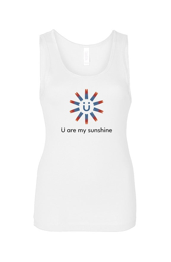 U Are My Sunshine | Women's Baby Rib Tank