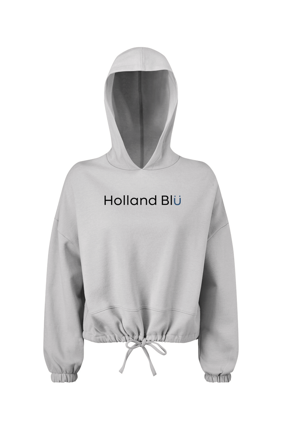 Holland Blu Original | Women's Oversized Cropped Hoodie