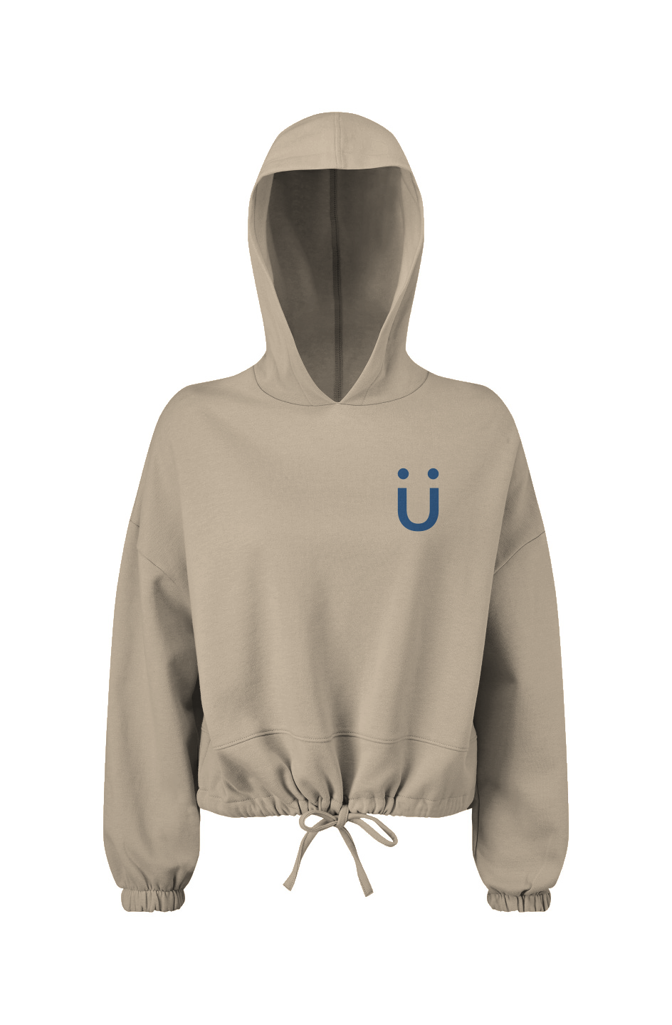 Signature 'U' | Women's Oversized Cropped Hoodie
