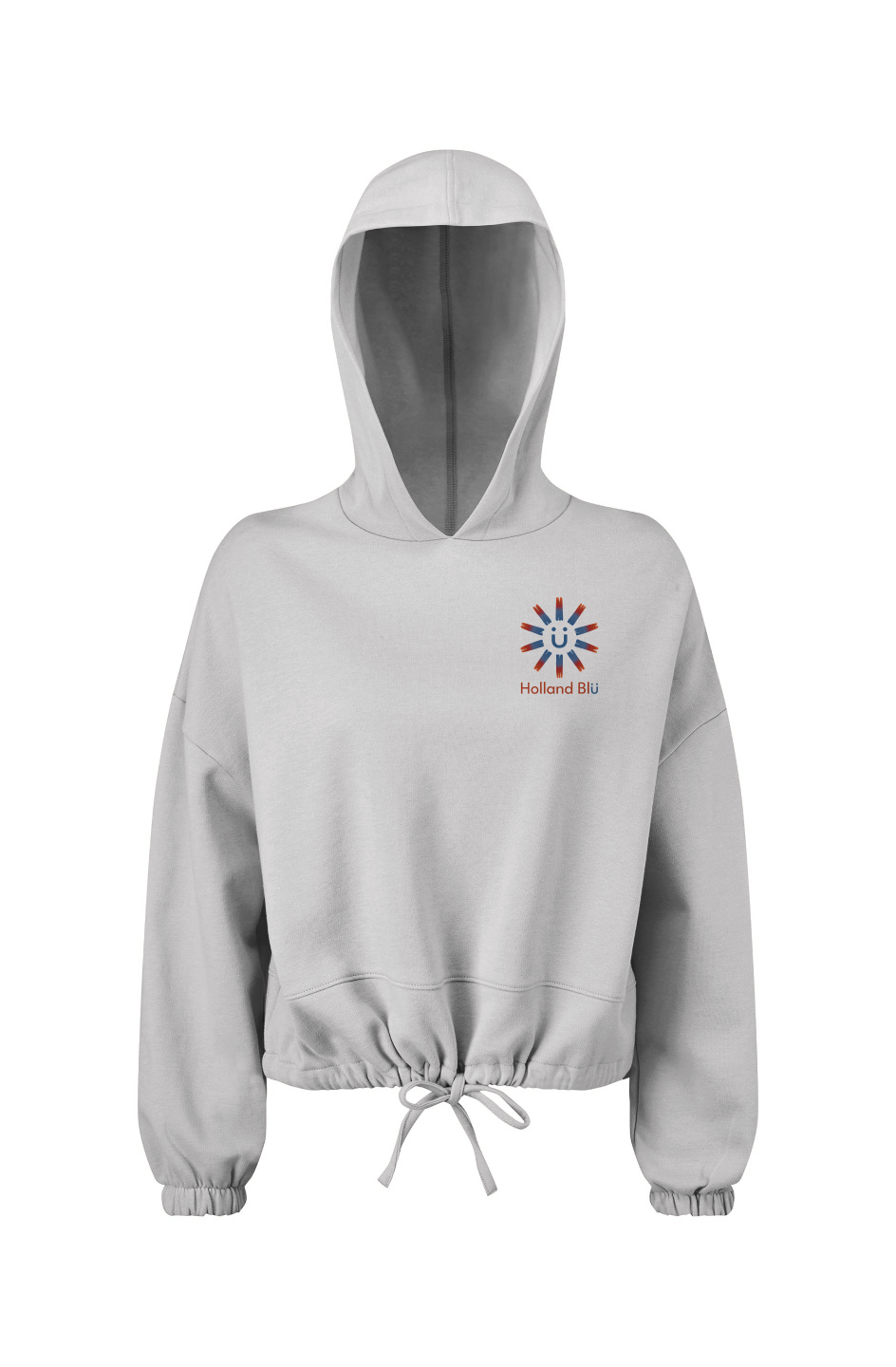 Signature Sunshine | Women's Oversized Cropped Hoodie