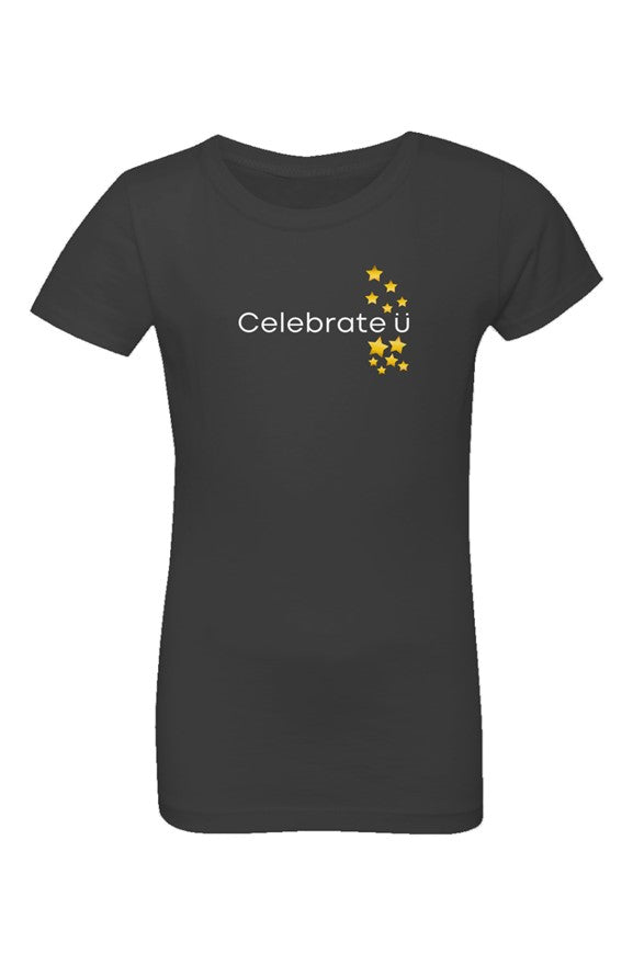 Celebration Time | Girls Cotton T-shirt