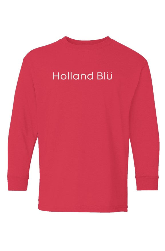 Holland Blu | Youth Long Sleeve T-shirt