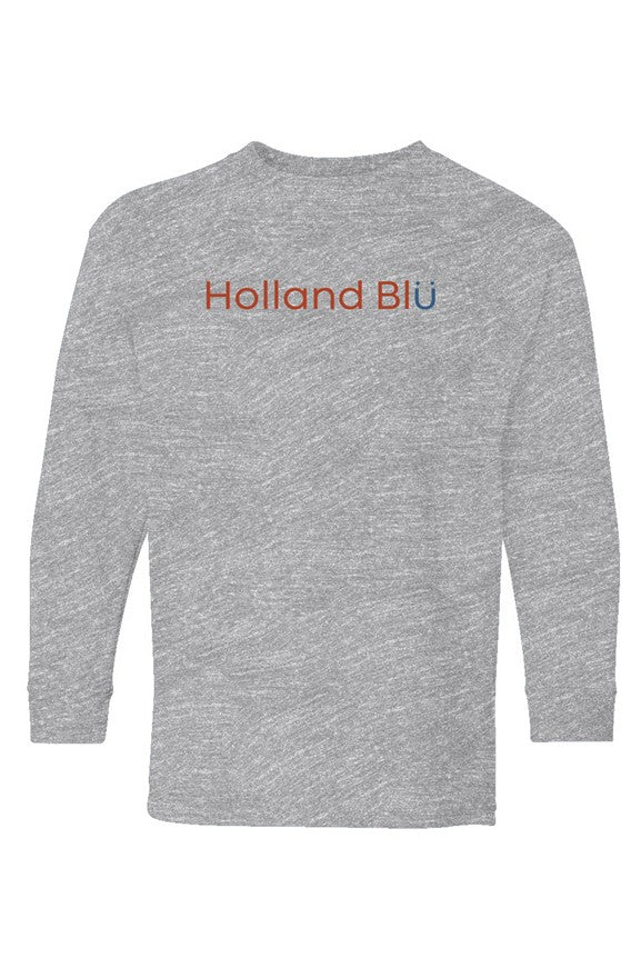 Holland Blu | Youth Long Sleeve T-shirt