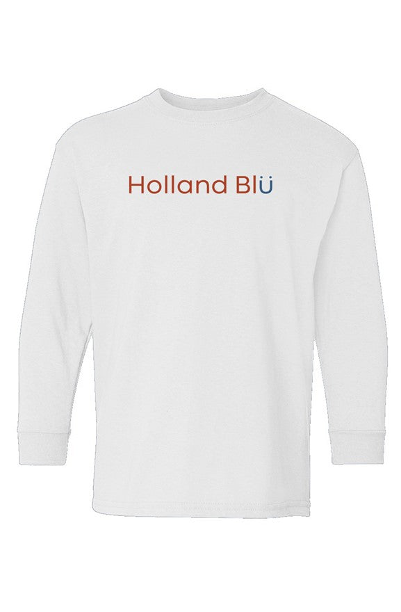 Holland Blu | Youth Long Sleeve T-shirt