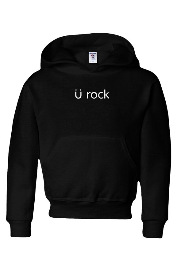 U Rock | Youth Pullover Fleece Hoodie