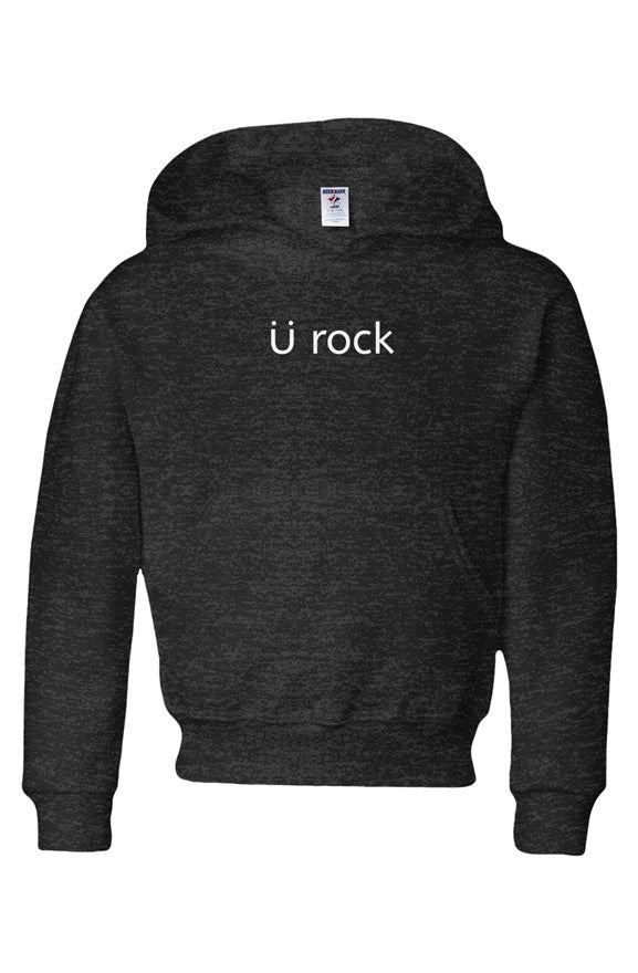 U Rock | Youth Pullover Fleece Hoodie