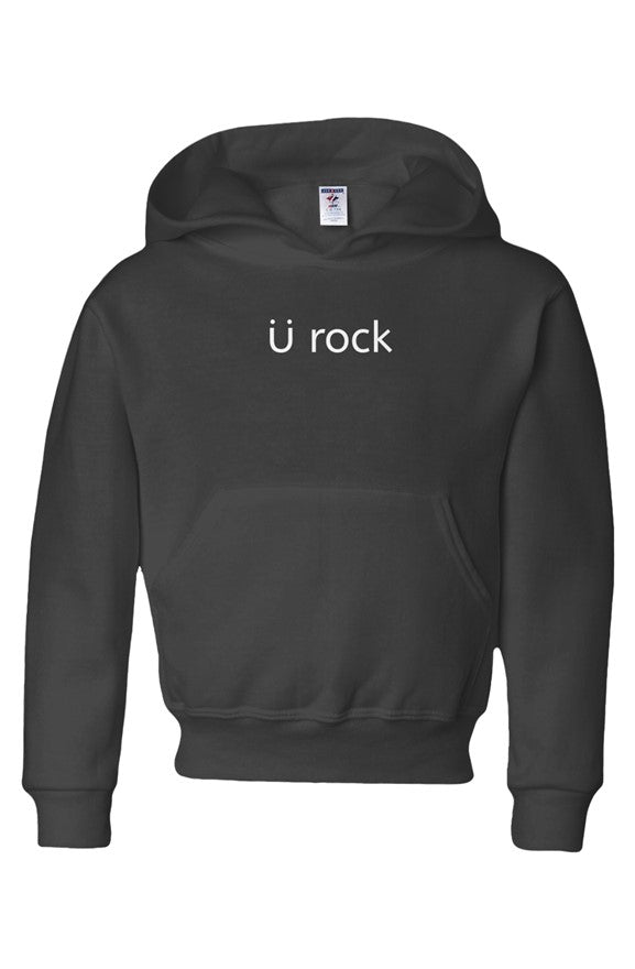 U Rock | Youth Pullover Fleece Hoodie