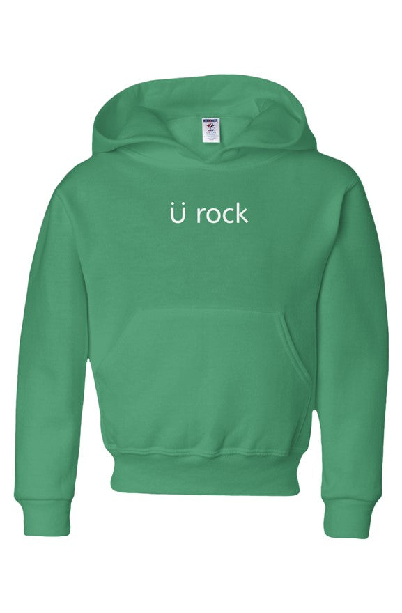U Rock | Youth Pullover Fleece Hoodie