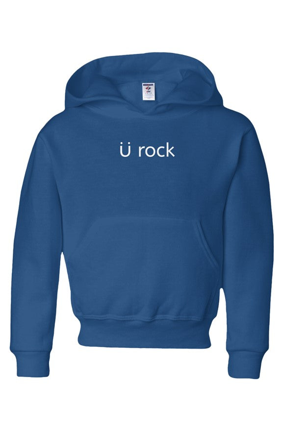 U Rock | Youth Pullover Fleece Hoodie