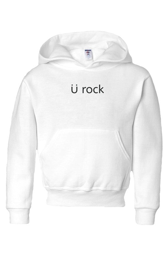 U Rock | Youth Pullover Fleece Hoodie