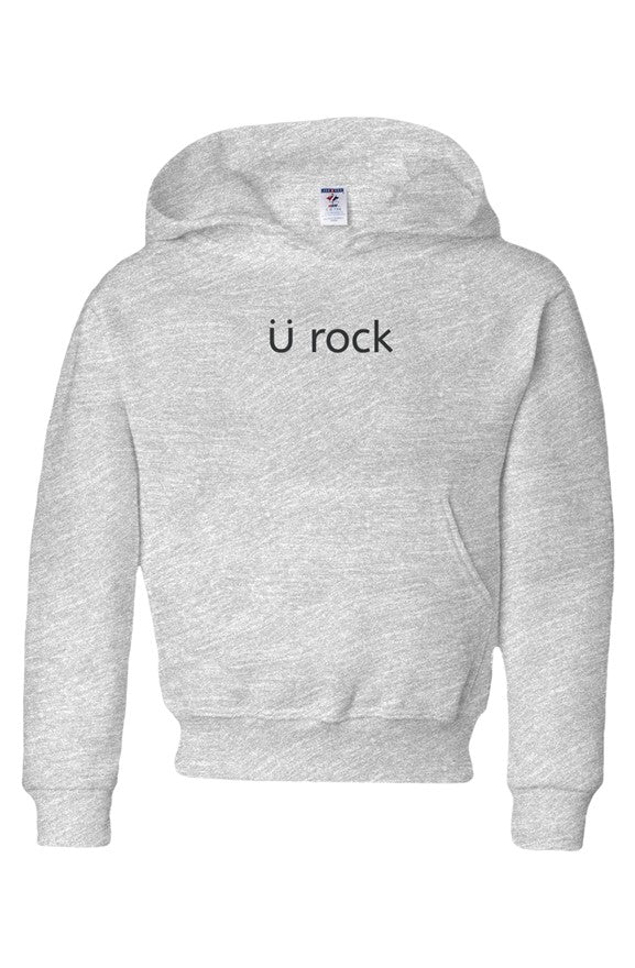 U Rock | Youth Pullover Fleece Hoodie