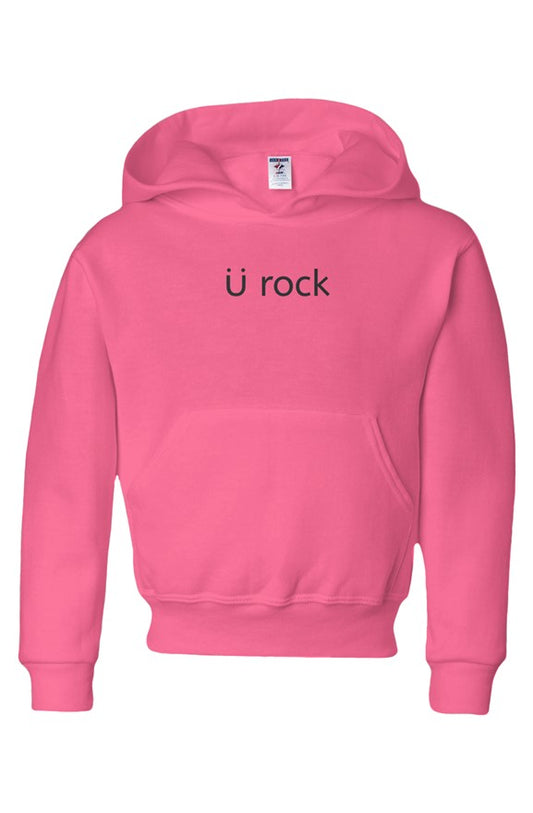 U Rock | Youth Pullover Fleece Hoodie