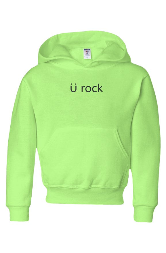 U Rock | Youth Pullover Fleece Hoodie