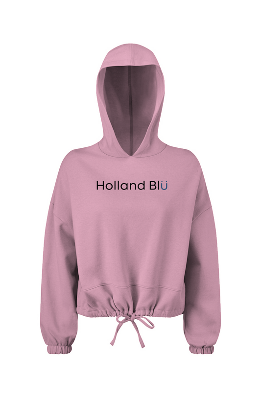 Holland Blu Original | Women's Oversized Cropped Hoodie
