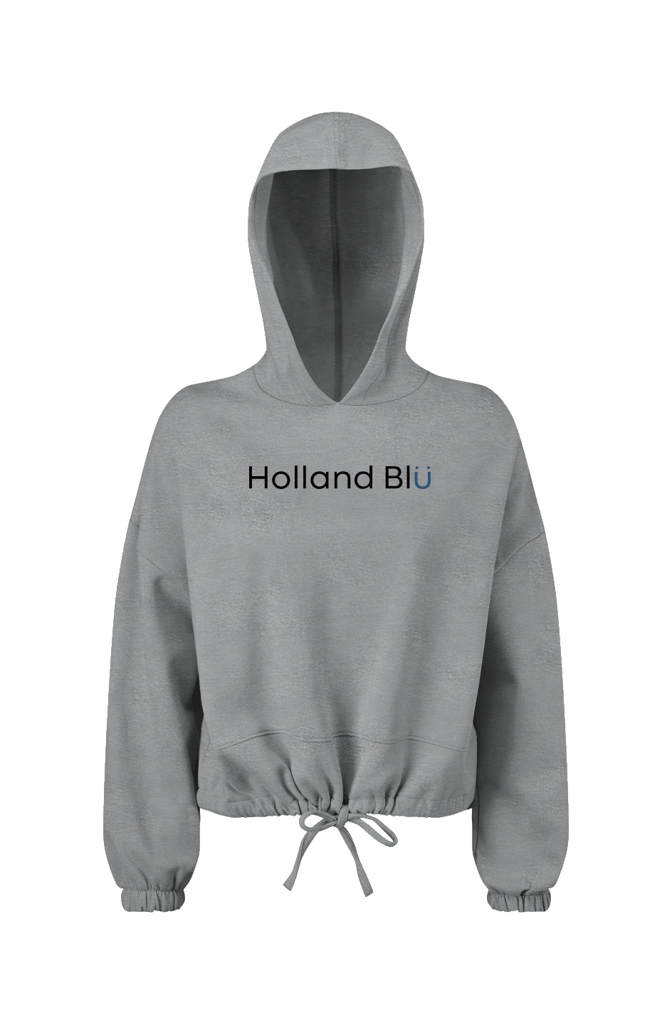 Holland Blu Original | Women's Oversized Cropped Hoodie