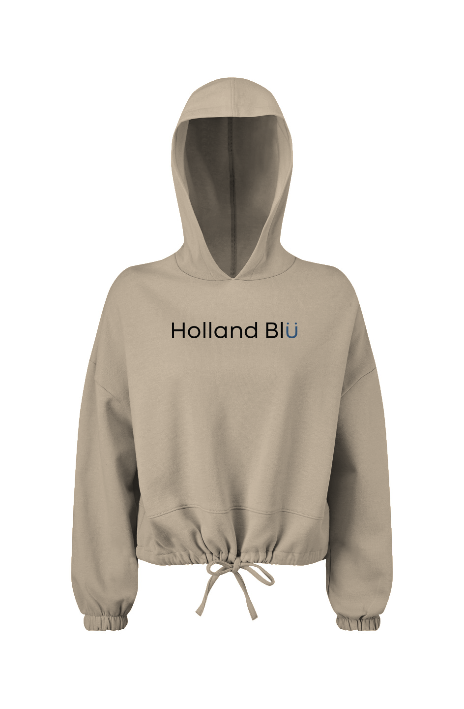 Holland Blu Original | Women's Oversized Cropped Hoodie