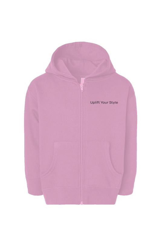 Uplift Your Style | Toddler Zip Hoodie