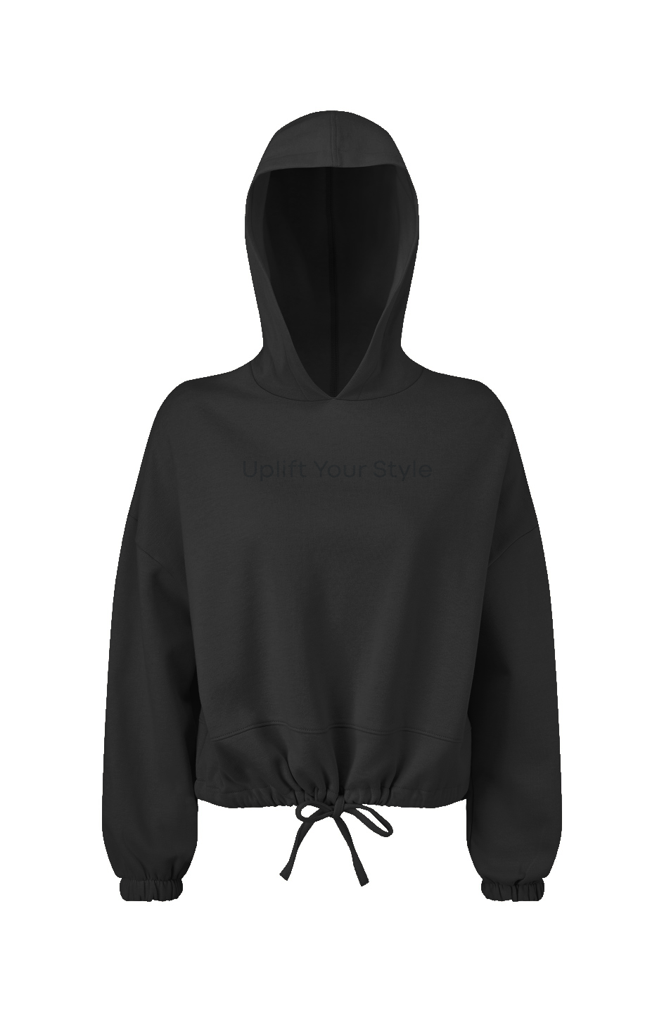 Uplift Your Style | Women's Oversized Cropped Hoodie
