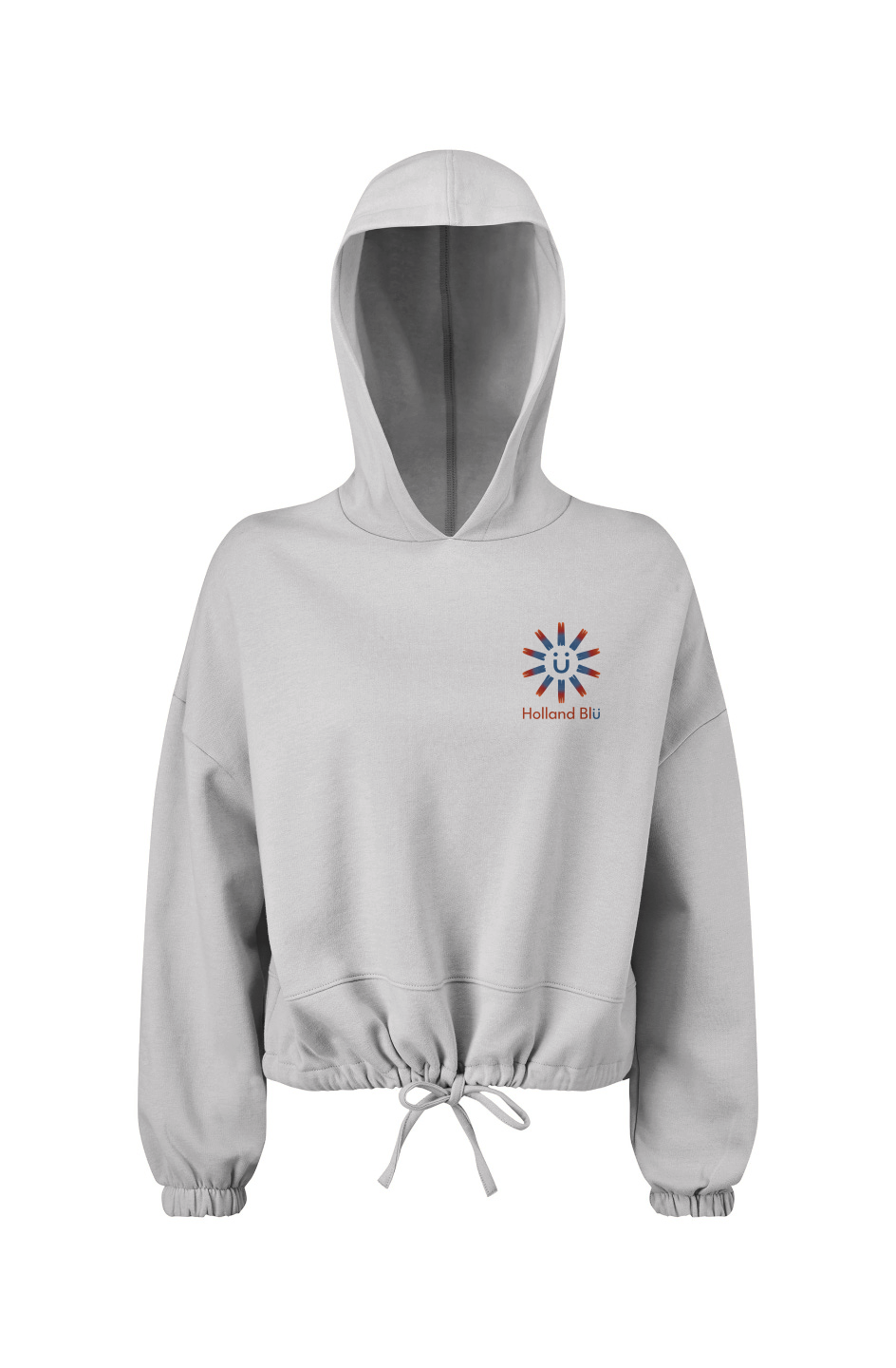 Signature Sunshine | Women's Oversized Cropped Hoodie