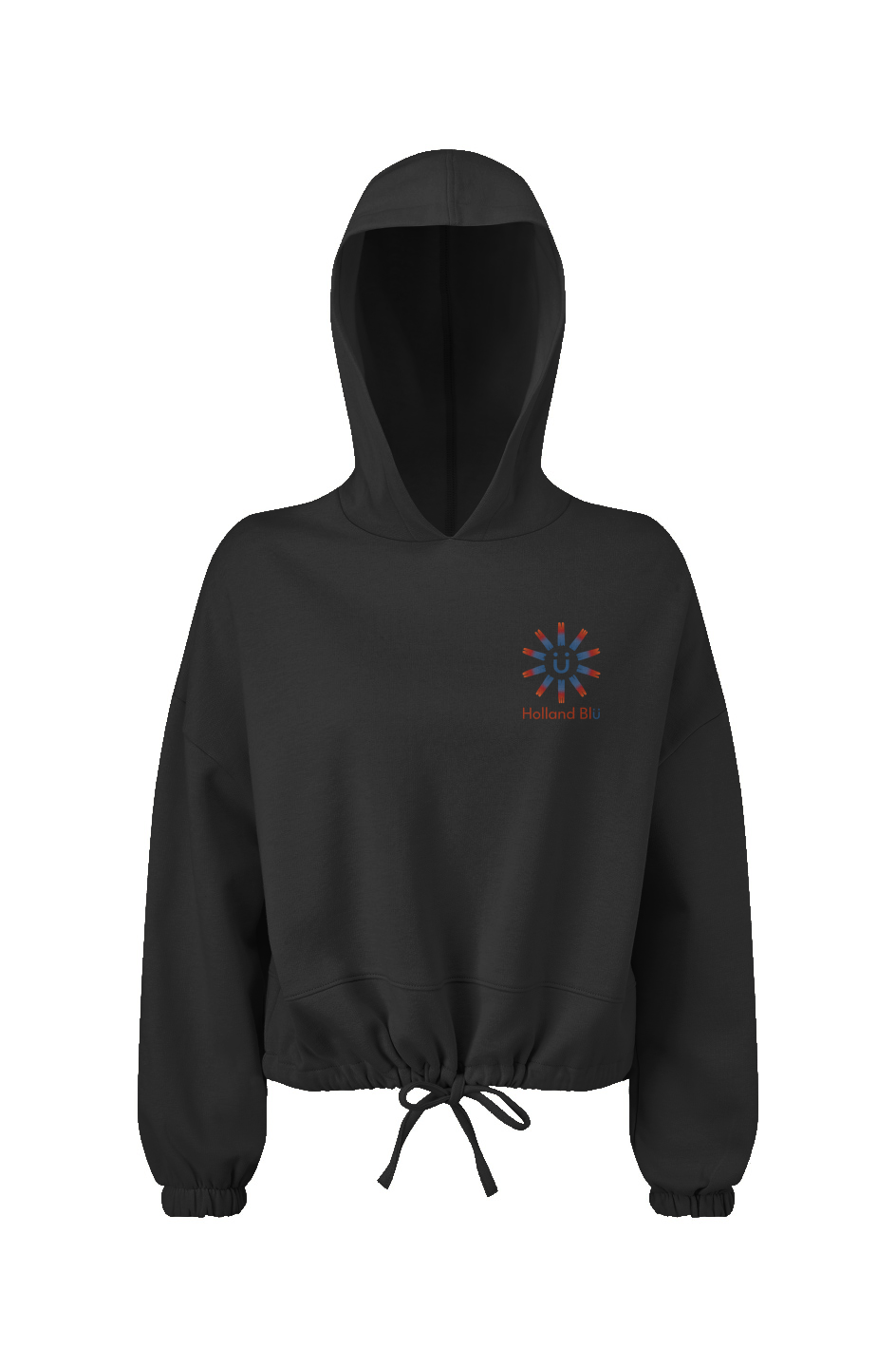 Signature Sunshine | Women's Oversized Cropped Hoodie
