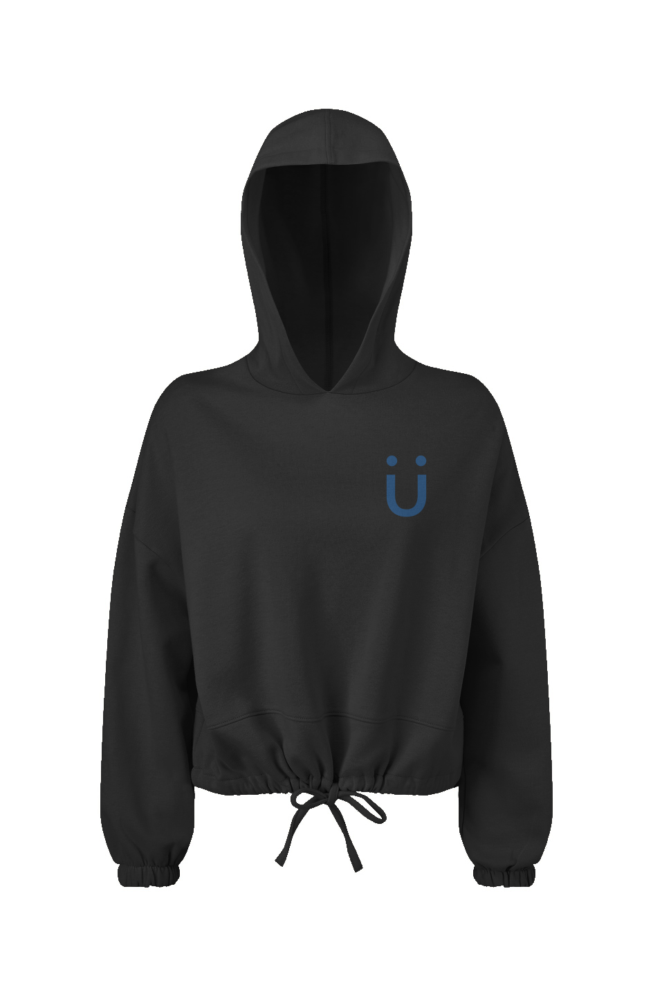 Signature 'U' | Women's Oversized Cropped Hoodie
