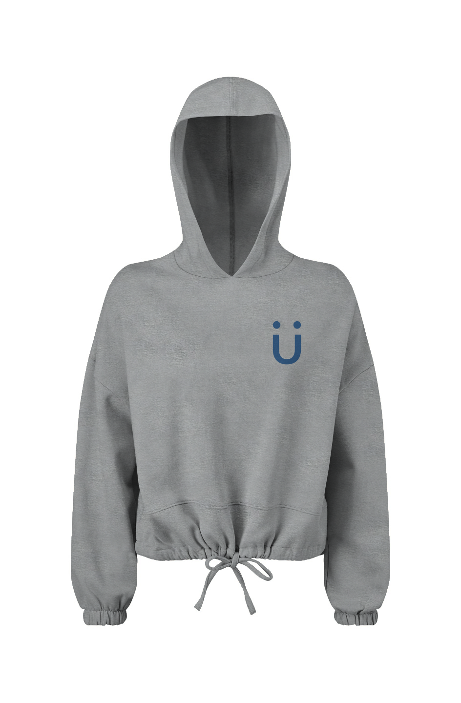 Signature 'U' | Women's Oversized Cropped Hoodie