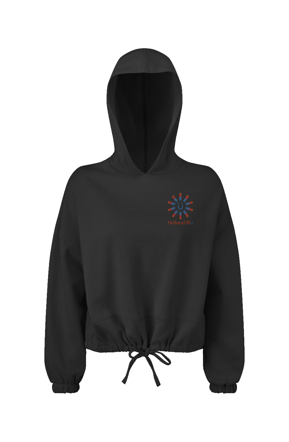 Signature Sunshine | Women's Oversized Cropped Hoodie