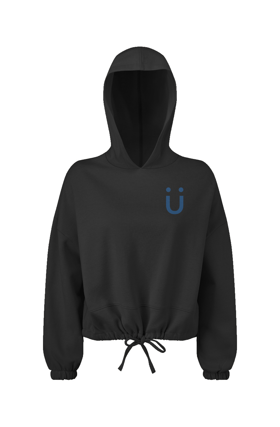 Signature 'U' | Women's Oversized Cropped Hoodie